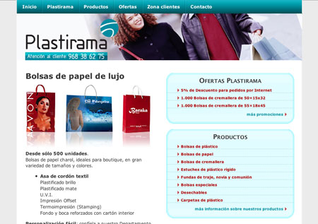 La web de Plastirama