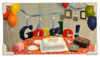 Google 13 aniversario