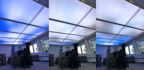 La nueva iluminación que imita al cielo