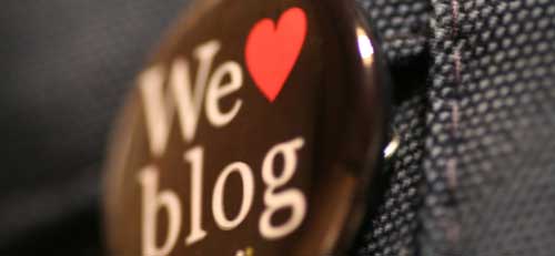 We blog We blog