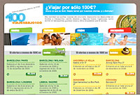 Viajes bajo 100
